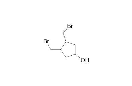 3,4-bis(Bromomethyl)cyclopentan-1-ol