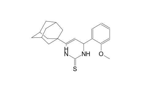 6-(1-adamantyl)-4-(2-methoxyphenyl)-3,4-dihydro-2(1H)-pyrimidinethione
