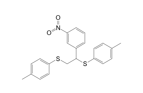 1,2-Bis(4-methylphenylthio)-1-(3-nitrophenyl)-ethane
