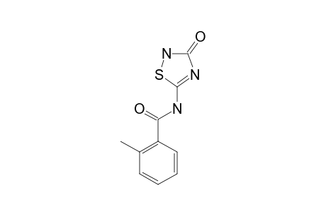 N-(3-keto-1,2,4-thiadiazol-5-yl)-2-methyl-benzamide