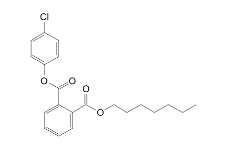 Phthalic acid, 4-chlorophenyl heptyl ester