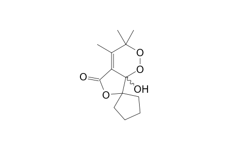 8-Hydroxy-4,5,5-trimethyl-1,6,7-trioxaspirotricyclo[2.4.0.4]tridecan-2-one