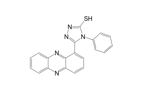 3-Mercapto-4-phenyl-5-(1'-phenazinyl)-1,2,4-triazole