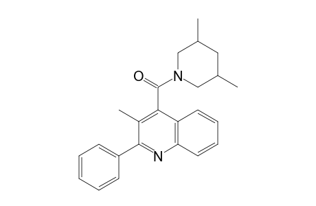 (3,5-Dimethyl-piperidin-1-yl)-(3-methyl-2-phenyl-quinolin-4-yl)-methanone