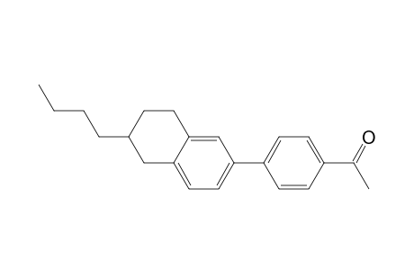 Ethanone, 1-[4-(6-butyl-5,6,7,8-tetrahydro-2-naphthalenyl)phenyl]-