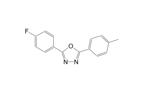 2-(4-Fluorophenyl)-5-(4-methylphenyl)-1,3,4-oxadiazole