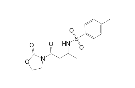4-Methyl-N-[1-methyl-3-oxo-3-(2-oxo-oxazolidin-3-yl)-propyl]-benzenesulfonamide