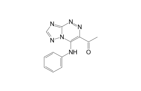 3-Acetyl-4-(N-phenylamino)-1,2,4-triazolo[5,1-c][1,2,4]triazine