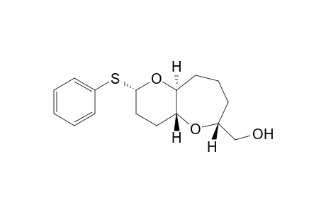 (2S*,4aR*,6R*,9aS*)-2-(Phenylthio)-6-(hydroxymethyl)pyrano[2,3-b]oxepane