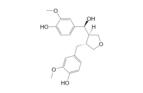(3R,4R)-4-[(S)-(Hydroxy)(4-hydroxy-3-methoxyphenyl)methyl]-3-(4-hydroxy-3-methoxybenzyl)tetrahydrofuran