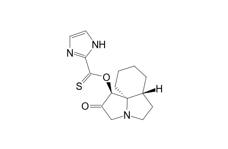 (1S*,6aR*,10aR*)-Octahydro-1-O-[imidazolyl(thiocarbonyl)]-2H-cyclohexa[h]pyrrolizin-2-one