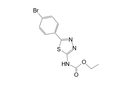 ethyl 5-(4-bromophenyl)-1,3,4-thiadiazol-2-ylcarbamate