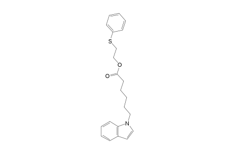 2-(Phenylthio)ethyl 6-(1H-indol-1-yl)hexanoate