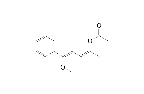 2,4-Pentadien-2-ol, 5-methoxy-5-phenyl-, acetate