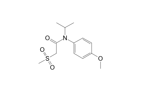 Acetamide, N-(4-methoxyphenyl)-N-(1-methylethyl)-2-(methylsulfonyl)-