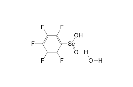 Pentafluorobenzeneseleninic Acid Monohydrate