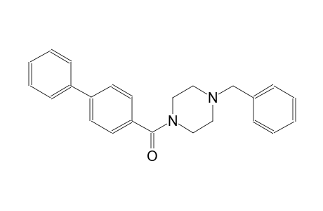 1-benzyl-4-([1,1'-biphenyl]-4-ylcarbonyl)piperazine