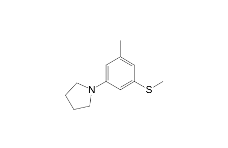 N-[(3-Methylthio-5-methyl)phenyl]pyrrolidine