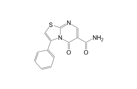 5H-thiazolo[3,2-a]pyrimidine-6-carboxamide, 5-oxo-3-phenyl-