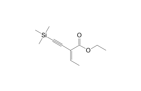 (Z)-2-(2-trimethylsilylethynyl)-2-butenoic acid ethyl ester