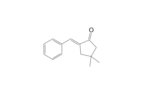 (2E)-2-benzal-4,4-dimethyl-cyclopentanone