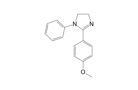 2-(4-methoxyphenyl)-1-phenyl-4,5-dihydroimidazole