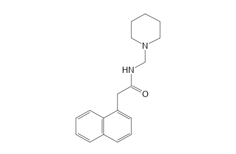N-(PIPERIDINOMETHYL)-1-NAPHTHALENEACETAMIDE