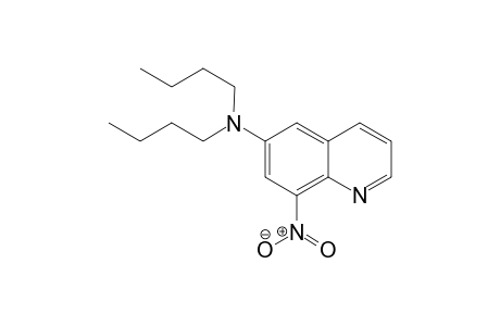 6-Dibutylamino-8-nitroquinoline
