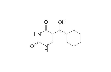5-[cyclohexyl(hydroxy)methyl]pyrimidine-2,4(1H,3H)-dione