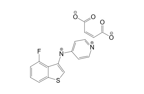 4-FLUORO-3-(4-PYRIDINYLAMINO)-BENZO-[B]-THIOPHENE-MALEAT