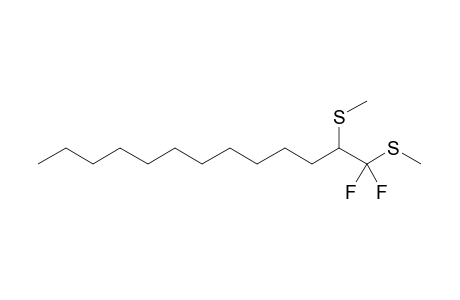 1,1-Difluoro-1,2-bis(methylthio)tridecane
