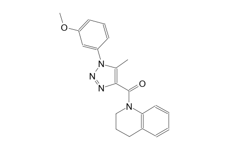 quinoline, 1,2,3,4-tetrahydro-1-[[1-(3-methoxyphenyl)-5-methyl-1H-1,2,3-triazol-4-yl]carbonyl]-