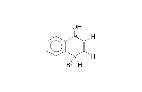 1-BROMO-4-HYDROXYNAPHTHALENONIUM ION