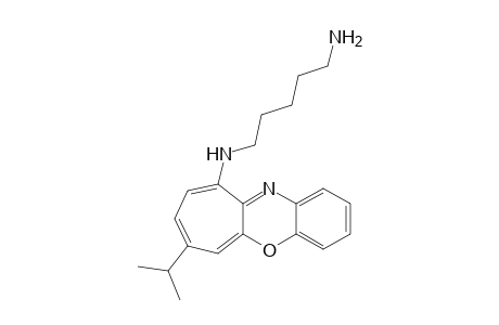10-[(5-Aminopentyl)amino]-7-isopropylbenzo[b]cyclohepta[e][1,4]oxazine