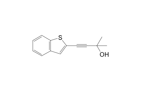 4-(benzo[b]thiophen-2-yl)-2-methylbut-3-yn-2-ol