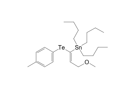 (E)-1-Tributylstannyl-1-(4-methylphenyltelluro)-3-methoxy-1-propene