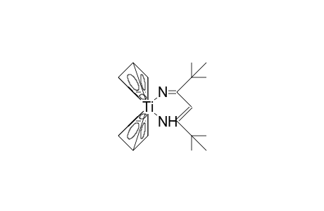 Bis(/.eta.-5/-cyclopentadienyl)-3,5-di-tert-butyl-2,4-diaza-1-titana-cyclohexa-2,4-diene