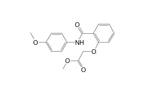 Methyl (2-[(4-methoxyanilino)carbonyl]phenoxy)acetate