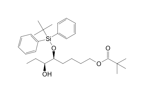 (6S)-(+)-Hydroxy-(5S)-(tert-butyldiphenylsilyloxy)octyl pivalate