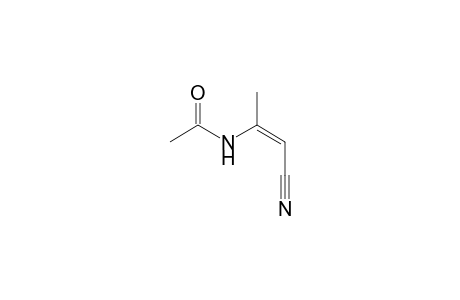 N-[(Z)-2-Cyano-1-methylethenyl]acetamide