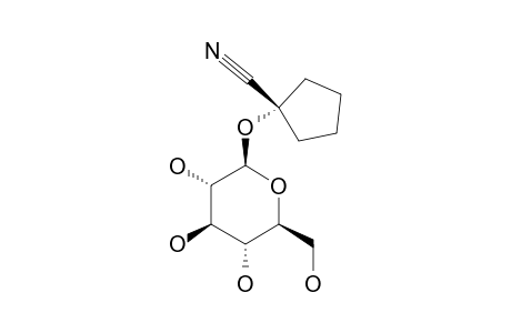 1-(BETA-D-GLUCOPYRANOSYLOXY)-CYClOPENTANECARBONITRILE
