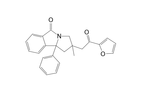 5-Methyl-7-phenyl-5-[2-(2-furanyl)-2-oxoethyl]-3-azatricyclo[6.4.0.0(3,7)]dodeca-8,10,12-triene-2-one