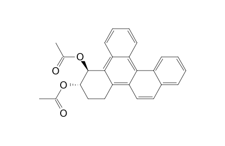 Benzo[g]chrysene-5,6-diol, 5,6,7,8-tetrahydro-, diacetate, trans-(.+-.)-