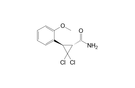 (+)-(1R,3R)-2,2-Dichloro-3-(2-methoxyphenyl)cyclopropanecarboxamide