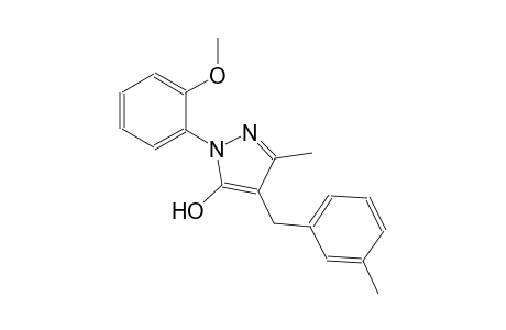 1H-pyrazol-5-ol, 1-(2-methoxyphenyl)-3-methyl-4-[(3-methylphenyl)methyl]-