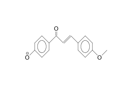 4'-Hydroxy-4-methoxy-chalcone anion