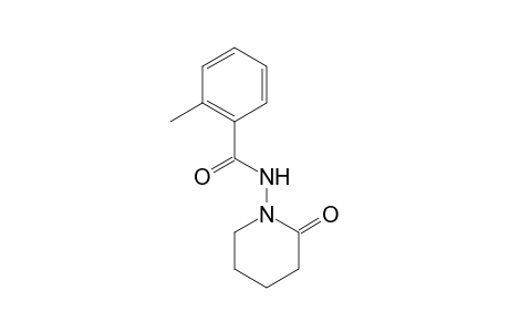 2-Methyl-N-(2-oxopiperidin-1-yl)benzamide