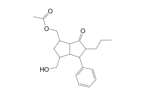 [4-Hydroxymethyl-2-propyl-3-phenyl-1-oxooctahydropentalen-6-yl]methyl acetate