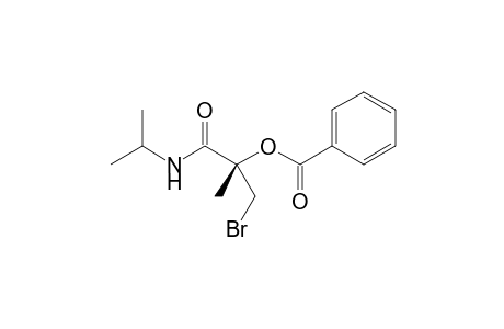 (2S)-3-Bromo-N-ipropyl-2-methyl-2-benzoyloxy-propionic acid amide