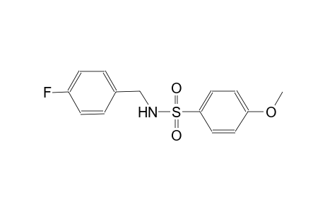 N-(4-fluorobenzyl)-4-methoxybenzenesulfonamide